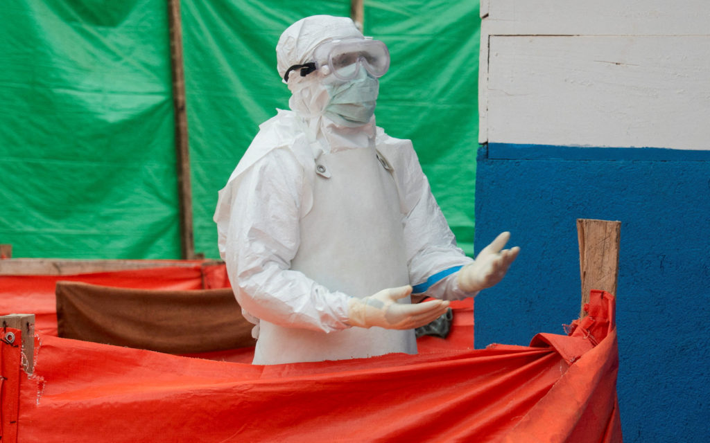 Image from linked report: Congo begins Ebola vaccinations for health workers in the epicenter of the outbreak