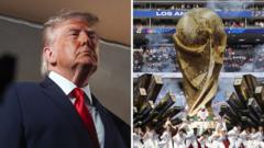 Source-feed image associated with Watch: Why is Trump not at the World Cup?