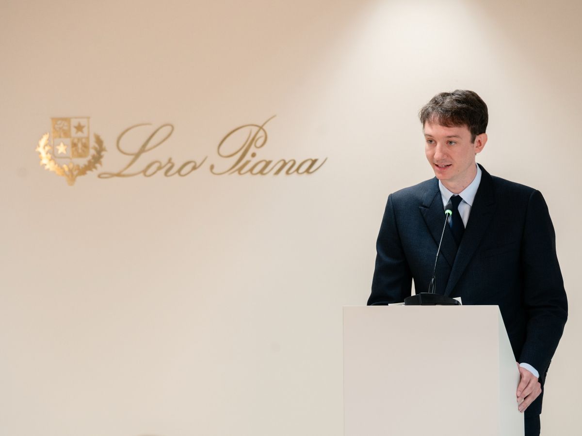 Image from linked report: Frédéric Arnault Inaugurates Loro Piana’s New Knitwear Plant
