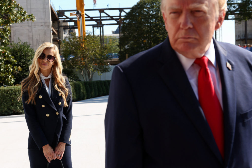 Image from linked report: Katie Zacharia's debut shows the pitfalls and possibilities of White House press secretary's role