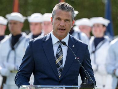 Image from linked report: Military academies won't give tenure to civilian faculty, Hegseth says