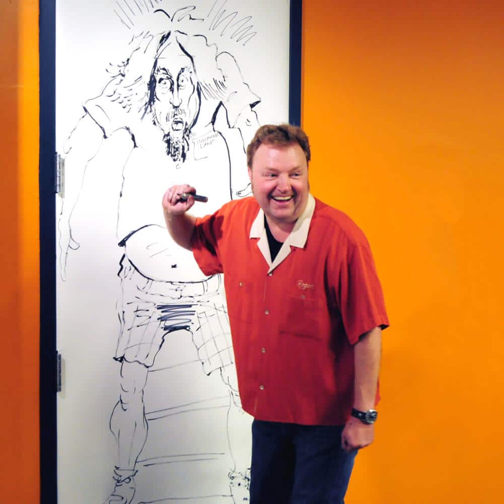 Image from linked report: J. Todd Anderson, ‘The Nice Guys’ Storyboard Artist and Longtime Coen Brothers Collaborator, Dies at 67