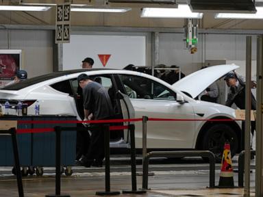 Source-feed image associated with Tesla recalls nearly 3M vehicles in China over door handle safety risks