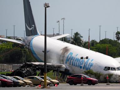 Image from linked report: Federal report says pilots weren't warned about wind before Amazon cargo plane crashed in Miami