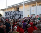 Source-feed image associated with Thousands protest closure of the Kennedy Center amid fears Trump is set to demolish the institution