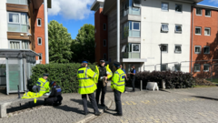 Source-feed image associated with Man shot with crossbow on university campus