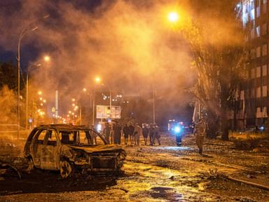Source-feed image associated with Russian planes fire a salvo of glide bombs at a southern Ukraine city, killing 1