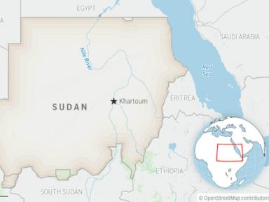 Source-feed image associated with Sudan gold mine collapse kills at least 82 people with many more missing