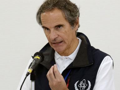 Source-feed image associated with UN nuclear agency boss says inspectors will visit Iran's nuclear sites
