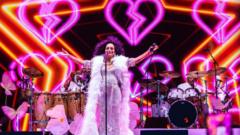 Source-feed image associated with Diana Ross pens 'special song' for Pride crowd