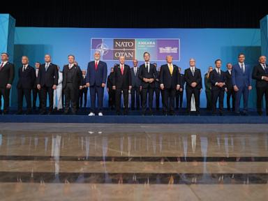 Source-feed image associated with Turkey's Erdogan gifted NATO leaders an engraved revolver each