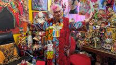 Source-feed image associated with The 85-year-old living in her own art installation