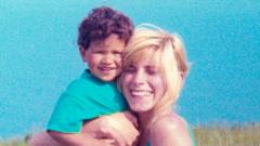 Source-feed image associated with Rachel Nickell's son and partner relive 1992 murder for new drama