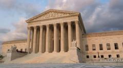 Source-feed image associated with Supreme Court blocks Trump's plan to restrict mail-in ballots