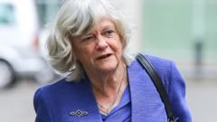 Source-feed image associated with Ann Widdecombe was hit on head 21 times with hammer, prosecutors say