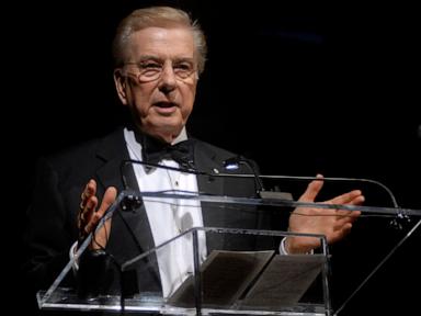 Source-feed image associated with Lloyd Robertson, longtime anchor of Canada's top TV newscast, dies at 92