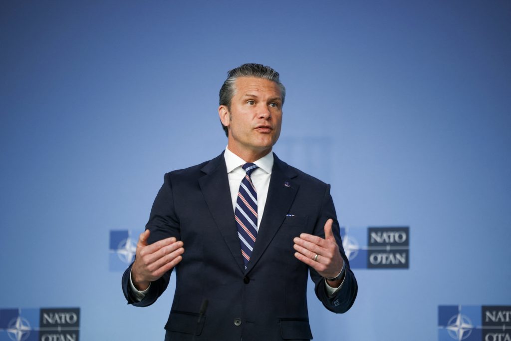 Source-feed image associated with Another top military commander resigns following clash with Hegseth