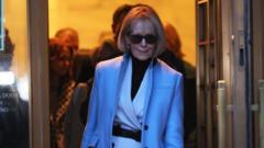 Source-feed image associated with Judge orders Trump's $5m damages be released to E Jean Carroll