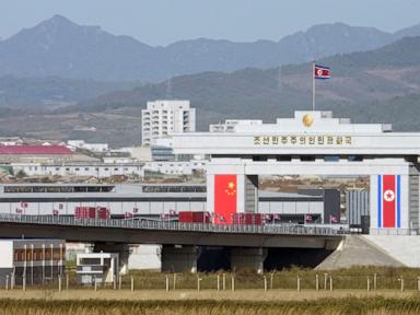 Image from linked report: New China-North Korea bridge opens after more than a decade of delay