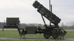 Source-feed image associated with Trump now 'not sure' about letting Ukraine build Patriot missiles