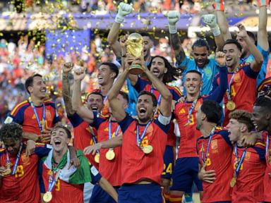 Source-feed image associated with Spain defeats Argentina 1-0 to win 2026 World Cup