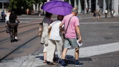 Source-feed image associated with France records 2,025 excess deaths at peak of heatwave as Europe braces for more extreme weather