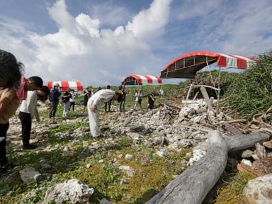 Source-feed image associated with Excavation in Taiwan searches for remains of Japanese soldiers lost in WWII sinking