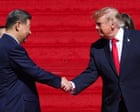 Image from linked report: Trump and Chinese president Xi end summit without major agreement on AI