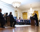 Source-feed image associated with How Trump’s address was bluntly aimed at destabilizing the US electoral system