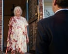 Source-feed image associated with Hold the Fort review – gory goings-on at the neighbours association get-together