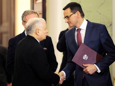 Source-feed image associated with Poland's biggest opposition party faces split over tensions about its direction