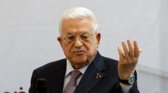 Source-feed image associated with US blocks Palestinian leader from UN meeting in New York for second year in row