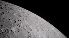 Source-feed image associated with What can scientists learn from a stray SpaceX rocket hitting the Moon?
