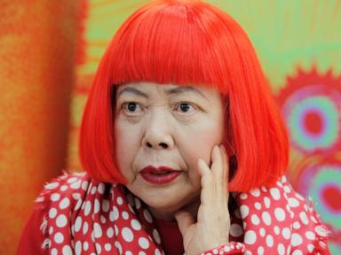 Source-feed image associated with Yayoi Kusama, who splashed polka dots across art world, dies at 97 in Tokyo