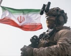 Source-feed image associated with Iranian airport and bridges hit as US forces board ship amid ports blockade – Middle East crisis live