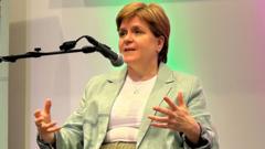Source-feed image associated with Sturgeon hasn't spoken to Murrell since he was jailed for embezzling SNP funds