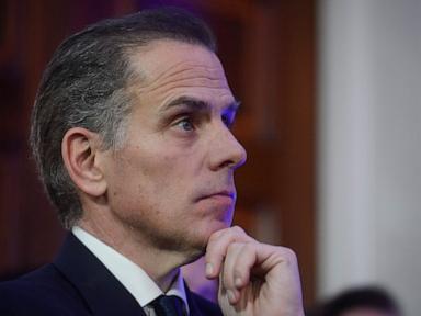 Source-feed image associated with Hunter Biden says his father's prostate cancer is causing him pain even as he continues to speak out