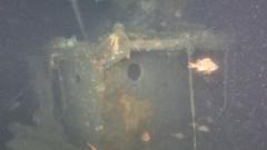 Source-feed image associated with New footage shows first look at Ernest Shackleton's final ship Quest
