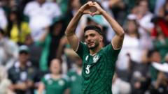 Source-feed image associated with From near death to tournament hero - Jimenez's tears for Mexico