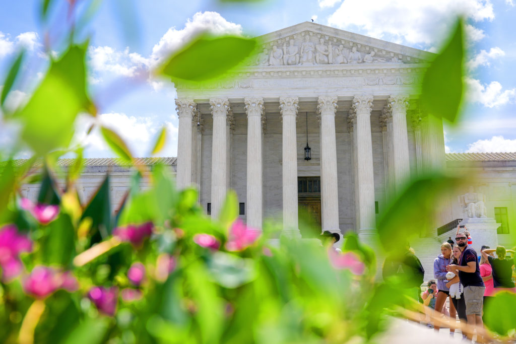 Source-feed image associated with Trump administration urges Supreme Court to allow order targeting mail-in voting before midterms