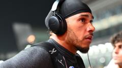 Image from linked report: Hamilton apologises to Ferrari as Antonelli moves to brink of title