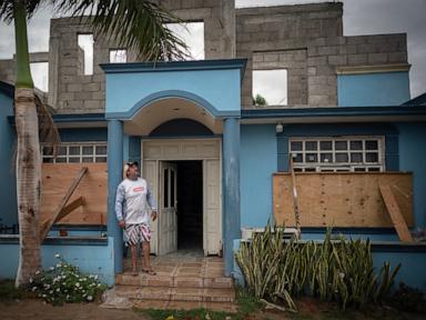 Image from linked report: Hurricane Polo makes 2nd landfall in Mexico as Category 1 storm