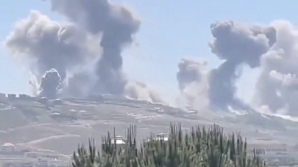 Source-feed image associated with Months after ceasefire, Israel and Hezbollah battle over a strategic hill in Lebanon