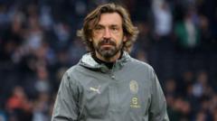 Source-feed image associated with Pirlo out of Italy football top job after backlash over Russian betting firm links