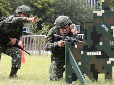 Source-feed image associated with Taiwan’s military drills suggest deeper alignment with the U.S.