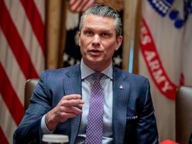 Source-feed image associated with Hegseth directs troops over 30 to have testosterone checked
