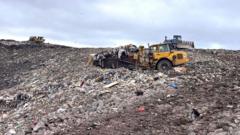 Image from linked report: Waste sector crisis could see rubbish piling up on streets, experts warn