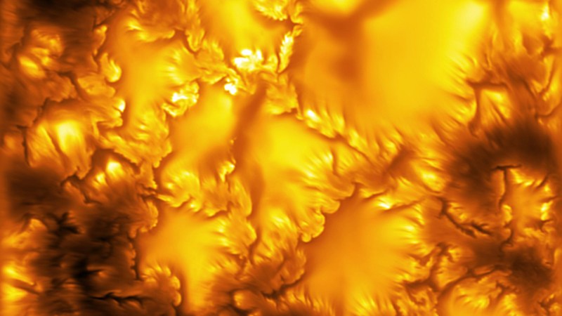 Source-feed image associated with These tiny swirls on the sun could trigger solar flares