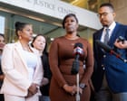 Image from linked report: Texas woman triumphs as court upholds acquittal in voting error case