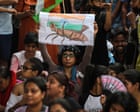 Source-feed image associated with Cockroach protests: parents of Indian students who took their own lives reveal pressure of leaked exam papers and resits